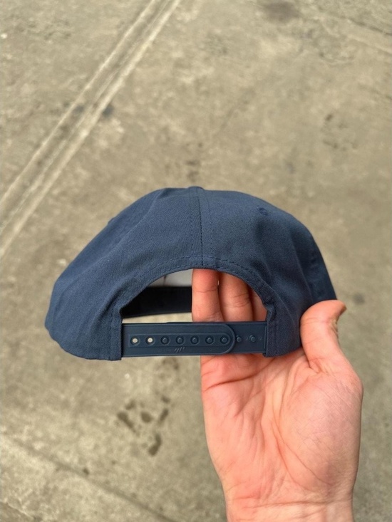 Navy Blue, Ford Embroidered, Snapback Hat - Picture 2 of 2